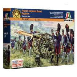 ITALERI Napoleonic French Imperial Guard Artillery 6135 1:72 Figures Kit