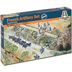 ITALERI Napoleonic French Artillery Set 6031 1:72 Military Figures Kit
