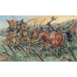 ITALERI 100 Years War British Warriors 6027 1:72 Figures Kit