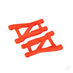 Traxxas Suspension arms, orange, rear, heavy duty (2) 2750T