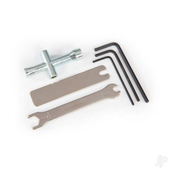 Traxxas Tool set (includes 1.5mm hex wrench / 2.0mm hex wrench / 2.5mm hex wrench / 4-way wrench / 8mm & 4mm wrench / U-joint wrench) 2748R