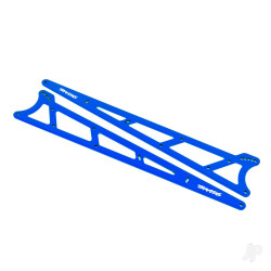 Traxxas Side plates, wheelie bar, blue (Aluminium) (2) 9462X