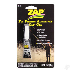 Zap Fly Fishing Adhesives Zap Gel (0.10oz, 3g) ZF-27
