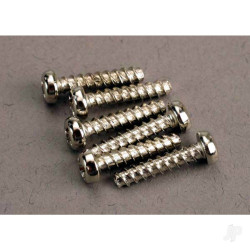 Traxxas Screws, 3x14mm roundhead self-tapping (6 pcs) 2677