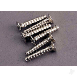 Traxxas Screws, 3x15mm countersunk self-tapping (6 pcs) 2649