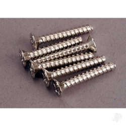 Traxxas Screws, 3x20mm countersunk self-tapping (6 pcs) 2650