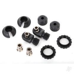 Traxxas Caps & spring retainers, GTS shocks (upper cap (2 pcs) / hollow balls (4 pcs) / bottom cap (2 pcs) / upper retainer (2 pcs) / lower retainer (2 pcs)) 8264