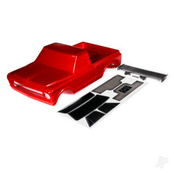 Traxxas Body, Chevrolet C10 (red) (includes wing & decals) 9411R