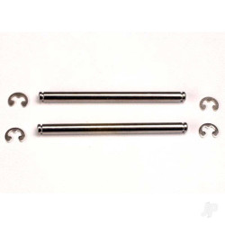 Traxxas Suspension pins, 44mm (2 pcs) with E-clips 2640