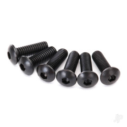 Traxxas Screws, 2.5x8mm button-head machine (hex drive) (6 pcs) 2617