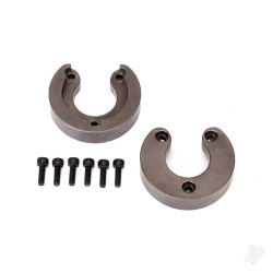 Traxxas Weight, portal housing, brass (34 grams) (2 pcs) / 2.5x8 CS (6 pcs) (requires #8251X, 8251R, 8251A, or 8251G outer portal housing) 8267