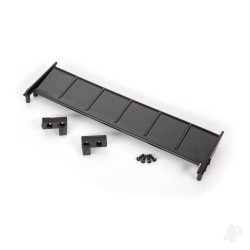 Traxxas Wing, Chevrolet C10 / support / side plates (left & right) / 3x10 BCS (4) 9414