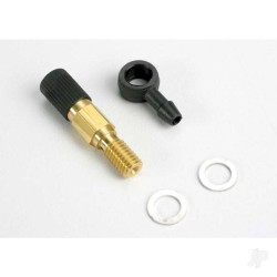 Traxxas Needle assembly, high-speed ( with fuel fitting) / 2.5x1.15mm O-ring (2 pcs) / 5.3x7.8x.6mm crush washer (2 pcs) (TRX 2.5, 2.5R) 5250