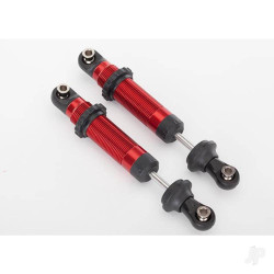 Traxxas Shocks, GTS, aluminium (Red-anodised) (assembled with spring retainers) (2 pcs) 8260R