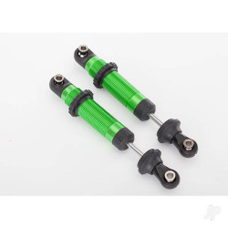 Traxxas Shocks, GTS, aluminium (Green-anodised) (assembled with spring retainers) (2 pcs) 8260G
