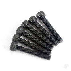 Traxxas Cylinder head bolts, marine 3x20mm CS (6 pcs) (TRX 2.5) 2585