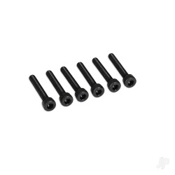 Traxxas Screws, 3x18mm cap-head machine (hex drive) (6) 2583X
