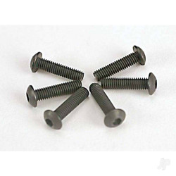 Traxxas Screws, 3x12mm button-head machine (hex drive) (6 pcs) 2578