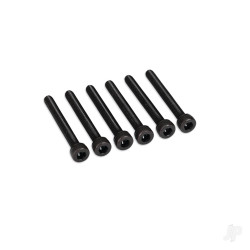 Traxxas Screws, 3x25mm cap-head machine (hex drive) (6) 2581X