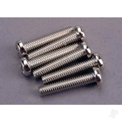 Traxxas Screws, 4x20mm roundhead machine (6 pcs) 2570
