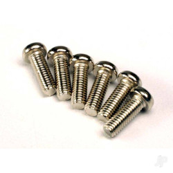 Traxxas Screws, 2.6x8mm roundhead machine (6 pcs) 2562