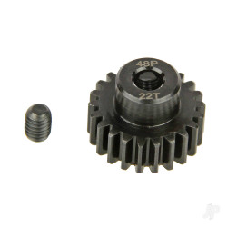 Radient Pinion Gear, 48P, Steel 22T A0222