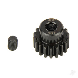 Radient Pinion Gear, 48P, Steel 18T A0218