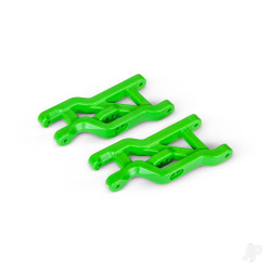 Traxxas Suspension arms, green, front, heavy duty (2) 2531G
