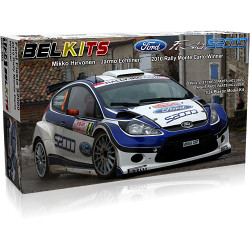 Belkits Ford Fiesta S2000 Rally Car Model Kit 1:24 BEL002