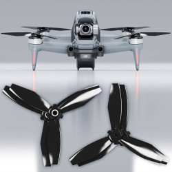 Master Airscrew LUDICROUS Multirotor 3-Blade Propeller Set x4 Black for DJI FPV FPV5432SB4