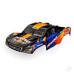 Traxxas Body, Slash VXL 2WD (also fits Slash 4X4), orange & blue (painted, decals applied) 6812T