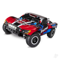 Traxxas Red Slash 4X4 1:10 4WD RTR Electric Short Course Truck (+ TQ 2-ch, XL-5, Titan 550, 7-Cell NiMH, DC charger, LED lights) 68054-61-RED