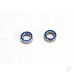 Traxxas Ball bearings, Blue rubber sealed (4x7x2.5mm) (2 pcs) 5124