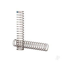 Traxxas Springs, shock, Long (natural finish) (GTS) (0.62 rate, Blue stripe) (for use with TRX-4 Long Arm Lift Kit) 8157