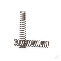 Traxxas Springs, shock, Long (natural finish) (GTS) (0.29 rate, white stripe) (for use with TRX-4 Long Arm Lift Kit) 8153