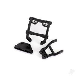 Traxxas Wheelie bar mounts/ rear skidplate (fits 4WD Stampede) (for LED light kit installation) 6777X