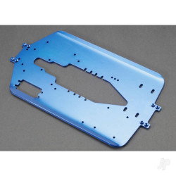 Traxxas T-Maxx Long wheelbase Chassis (Blue Aluminium) 5122X
