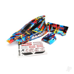 Traxxas Body, Bandit, Rock n" Roll (painted, decals applied) 2448