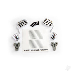 Traxxas Mirrors, side (folding) (fits #8130 Body) 8133X