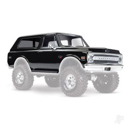 Traxxas Body, Chevrolet Blazer (1969), complete (black) (includes grill, side mirrors, door handles, windshield wipers, front & rear bumpers, decals) 9112X