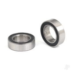 Traxxas Ball bearings, black rubber sealed (6x10x3mm) (2) 5105A
