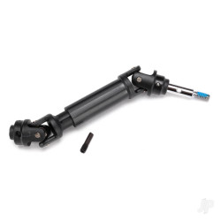Traxxas Driveshaft assembly, Front, heavy duty (1pc) (left or right) (fully assembled, ready to install) / screw pin (1pc) 6760