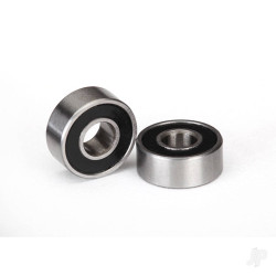 Traxxas Ball bearings, black rubber sealed (4x10x4mm) (2 pcs) 5104A