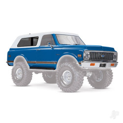 Traxxas Body, Chevrolet Blazer (1972), complete (blue) (includes grille, side mirrors, door handles, windshield wipers, front & rear bumpers, decals) 9111X