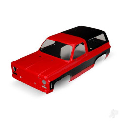 Traxxas Body, Chevrolet Blazer (1979) (Red) (requires grille, side mirrors, door handles, windshield wipers, decals) 8130A