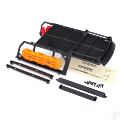 Traxxas Expedition rack, complete (includes traction boards, shovel, axe, jack, fire extinguisher, fuel cans, & mounting hardware) (fits #8111 or #8111R Body) 8120X