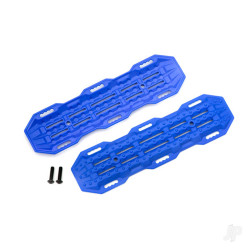 Traxxas Traction boards, Blue / mounting hardware 8121X