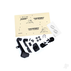 Traxxas Mirrors, side (left & right) / snorkel / mounting hardware (fits #8111 or #8112 Body) 8119