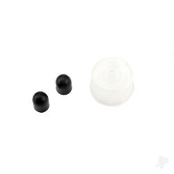 Traxxas Rebuild kit, fuel filler bottle (includes bottle lid (1pc) and dispensing tube caps, rubber (2 pcs) (fits 8mm or 5 / 16in dispensing tube)) 5001R