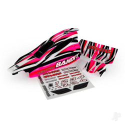 Traxxas Body, Bandit, Pink (painted, decals applied) 2433